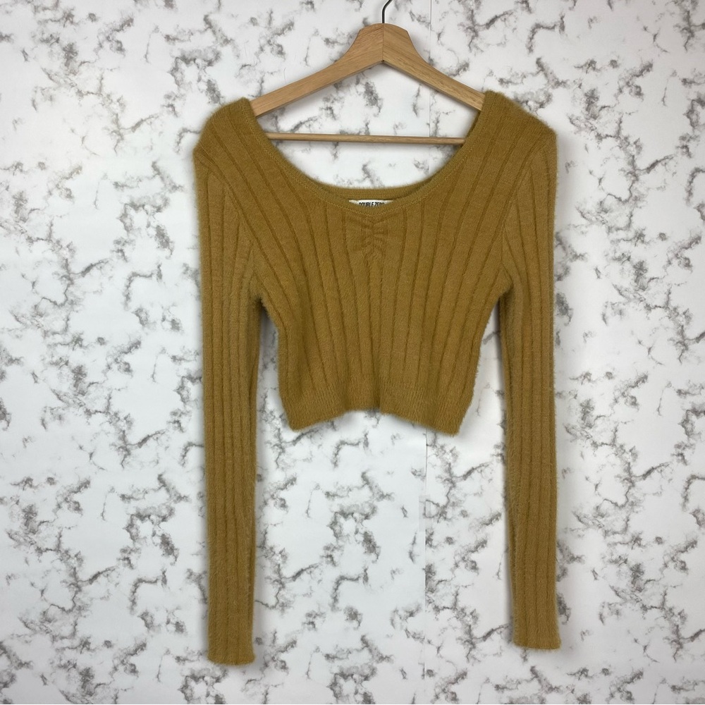 Double Zero Mustard Knit Sweater